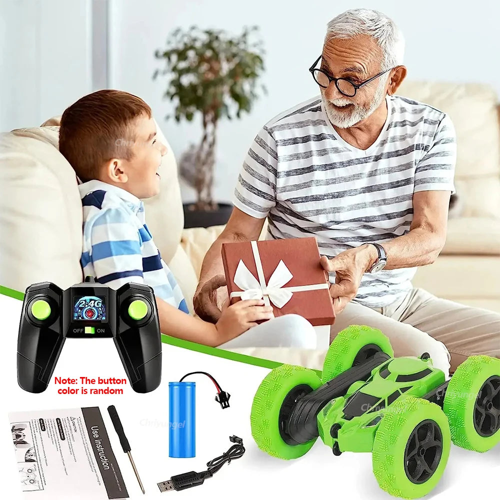2.4 GHz Double-Sided RC Stunt Car