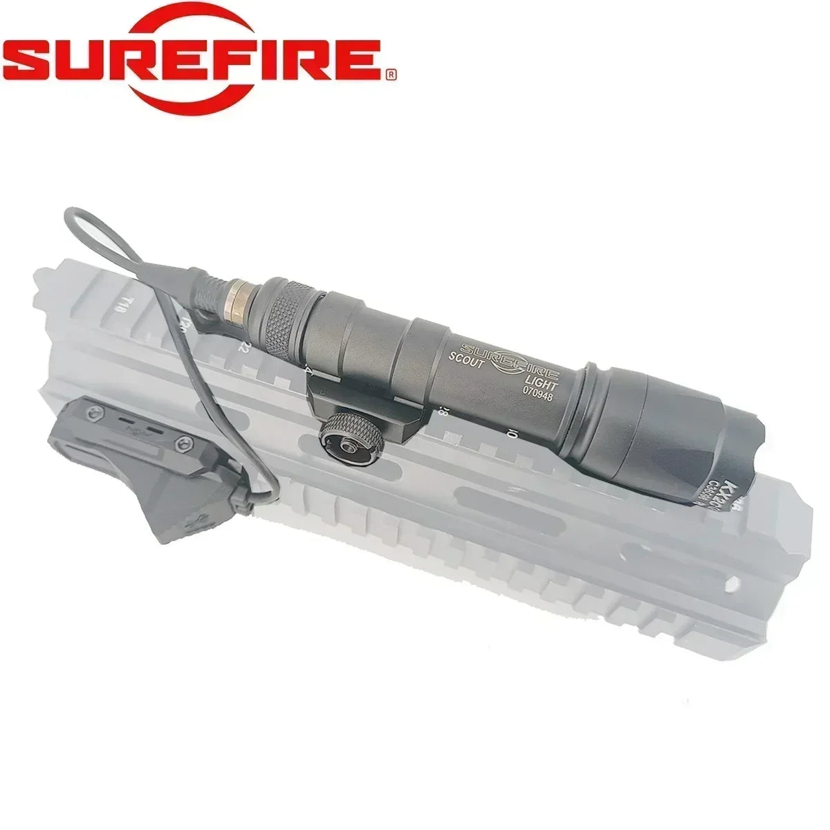Surefire M600 M600C M300 Tactical Rifle AR15 Flashlight Airsoft Hunting Aisoft Rifle Gun Scout Light Axon Dual Function Switch
