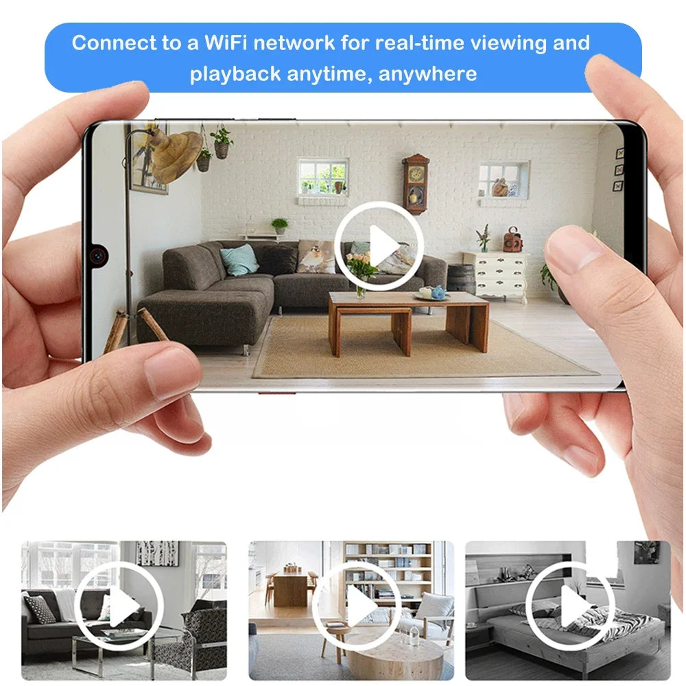 Mini WiFi biztonsági kamera 1080P távoli megfigyeléssel és hosszú akkumulátor-üzemidővel