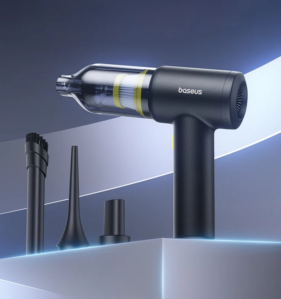 Baseus Car Vacuum Cleaner Wireless Air Dust Blower Gun for Car Powerful Portable Car Cleaning Appliance Cordless Vehicle Cleaner