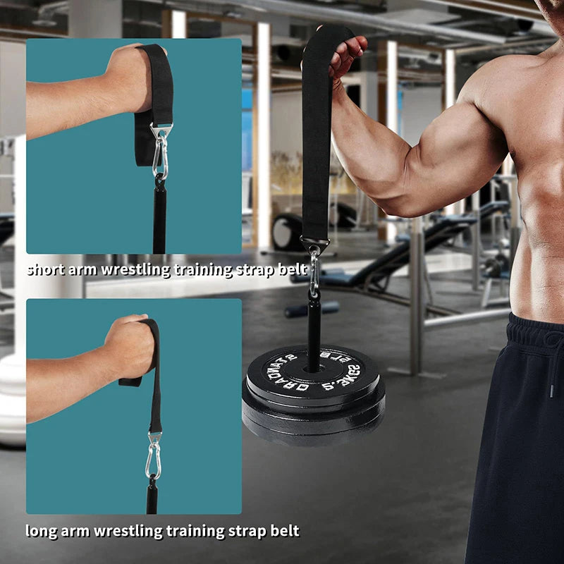 Conjunto de cintas para treino de braço de ferro