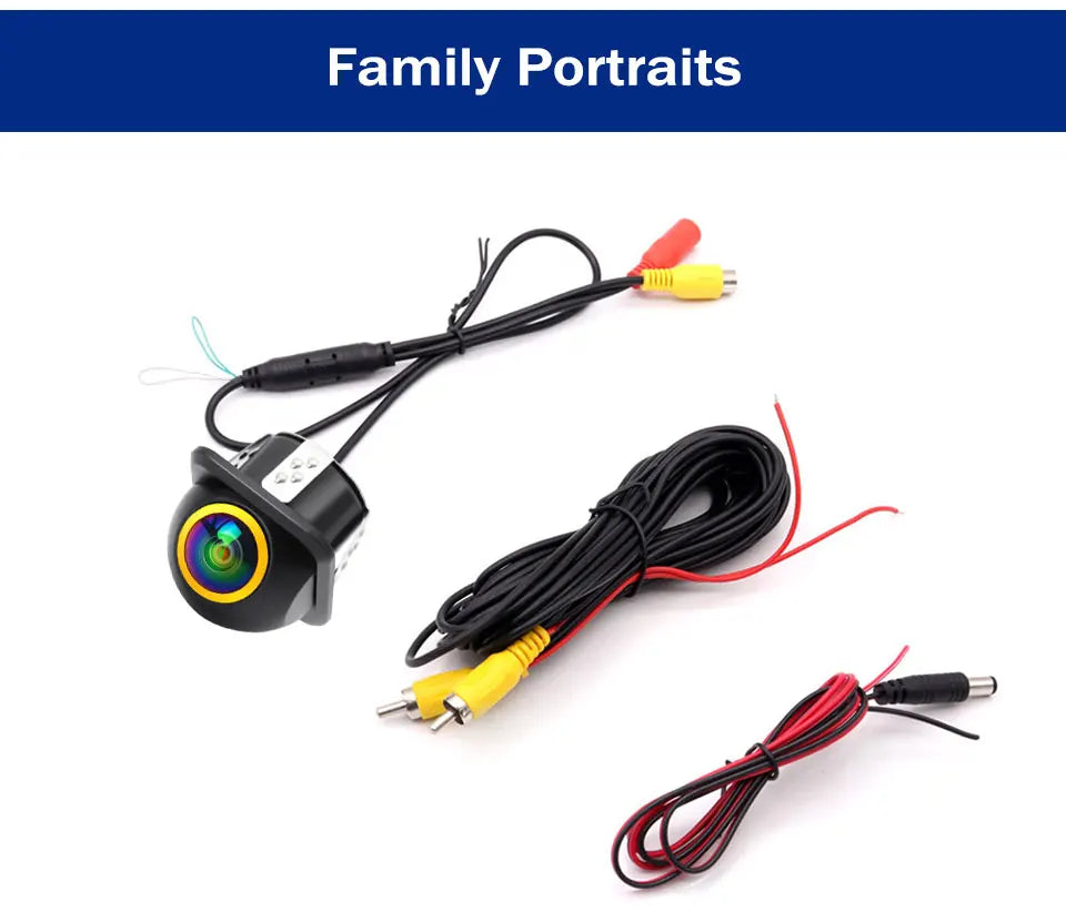 1080P AHD Rear View Camera with Dynamic Guidelines & 175° View