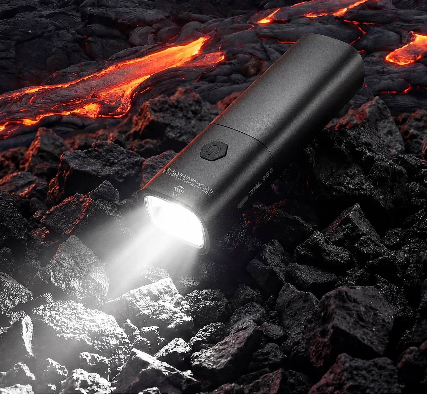 950LM USB Rechargeable Bike Headlight with IPX6 Waterproof