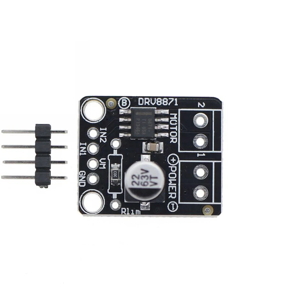 DRV8871 DC-motordrivermodul, 6.5–45 V