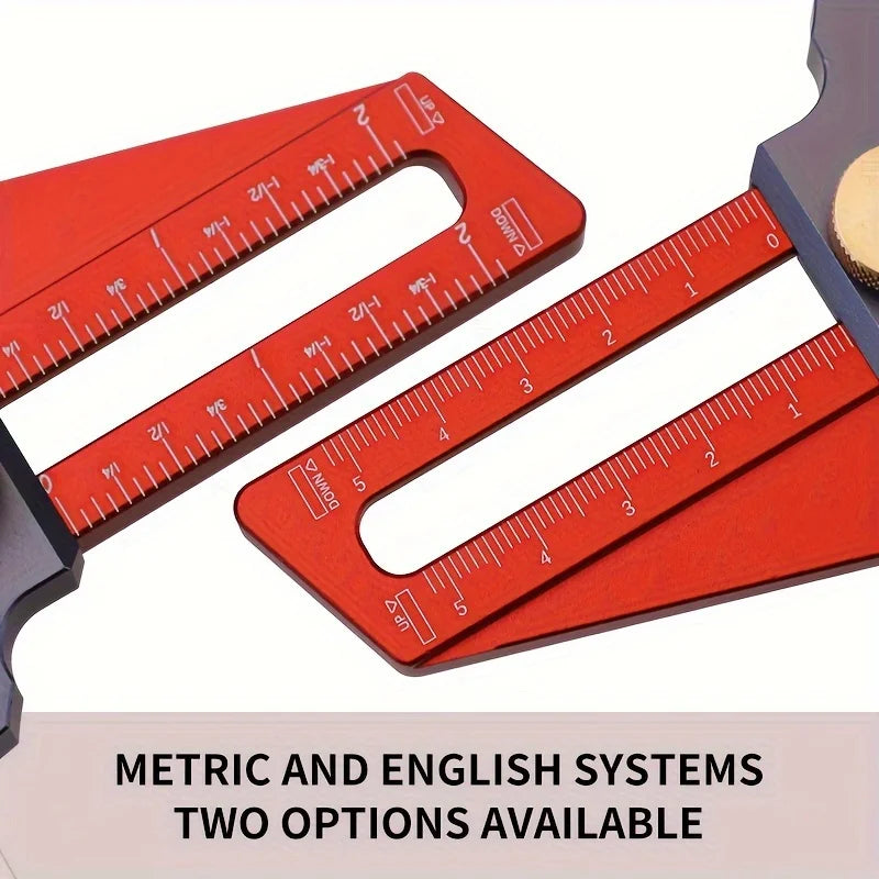 Metric Woodworking Height and Depth Gauge