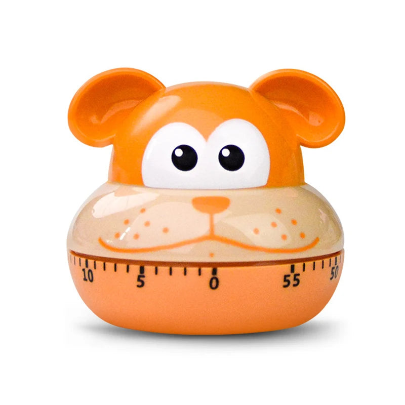 Cartoon Mechanical Kitchen Timer, 55 Minutes
