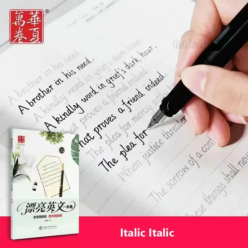 English Handwriting Practice Copybook, Style Options