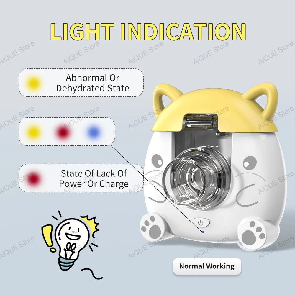 Portable Inhale Nebulizer Mini Handheld Mesh Atomizer