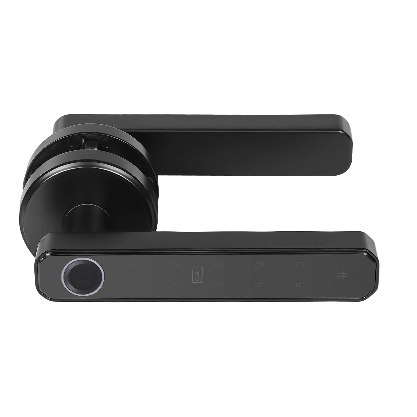 Fingerprint Door Lock, Smart Door Knob, Smart Door Handle Lock This Product Is Suitable for Homes Apartments Offices Door Thickness Is 35-55mm