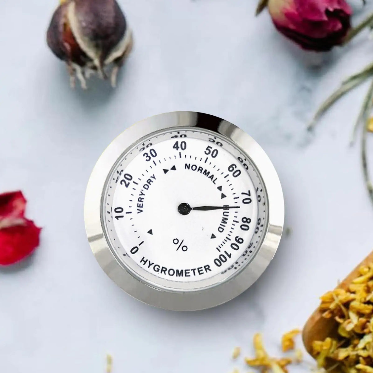 Guitar Hydrometer Humidity Meter Humidity Sensor Tester With High Precision Hygrometer Monitor For Humidor Cabinet Cans Care