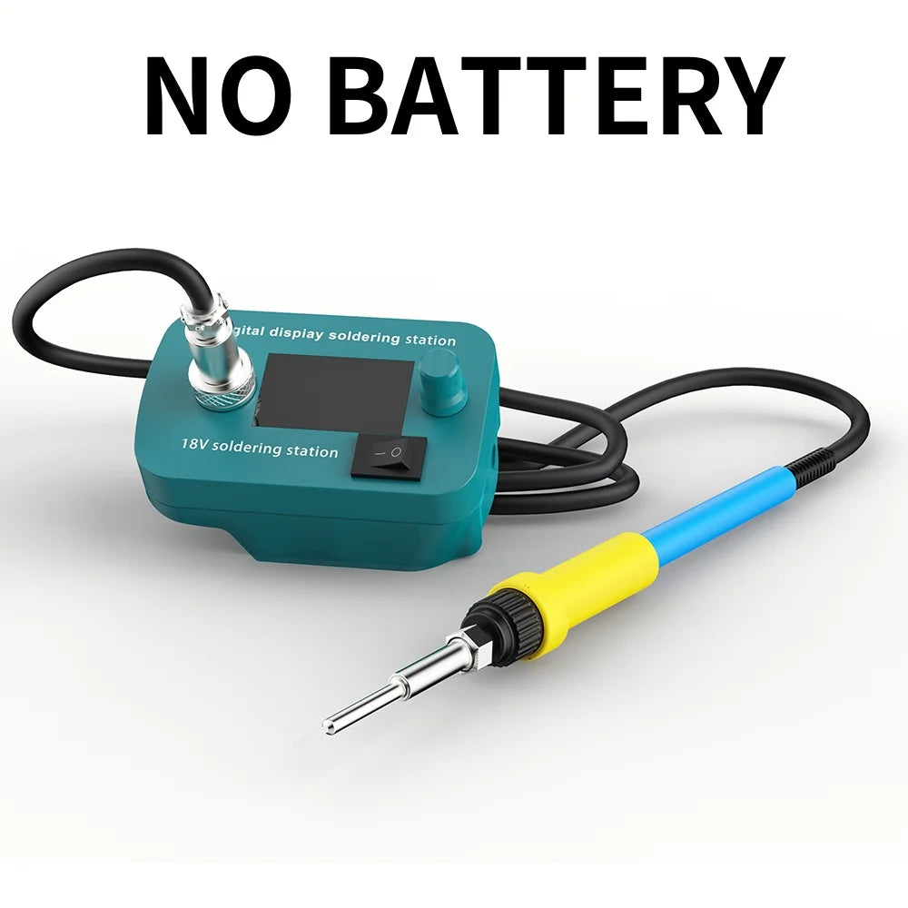 Cordless Electric Soldering Iron for Makita 14.4~18V Battery 300°C-510°C Adjustment Metal Welding Gun Torch Repair Tool 
