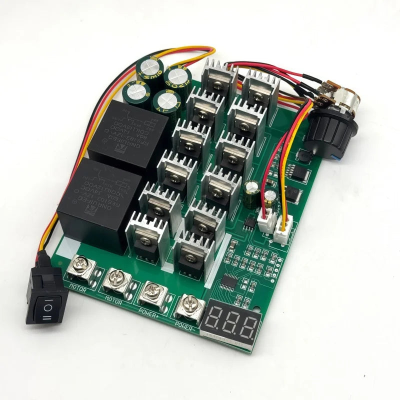 10–55V DC PWM-motortoerentalregelaar