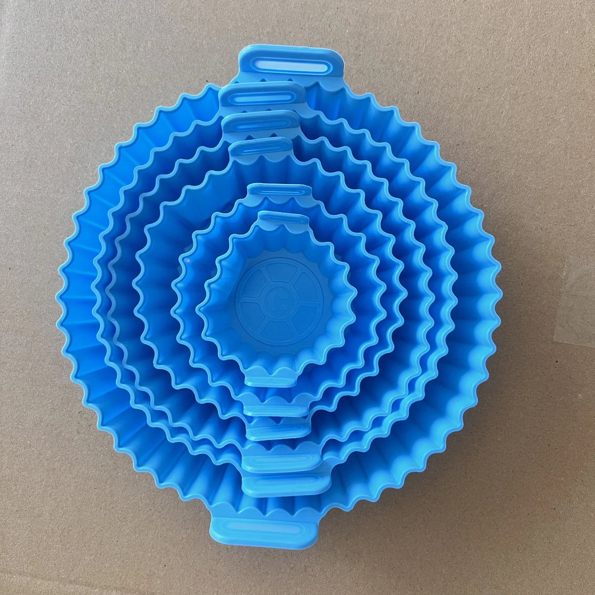Silicone Air-Fryer Mats, 6-Piece Colour Options