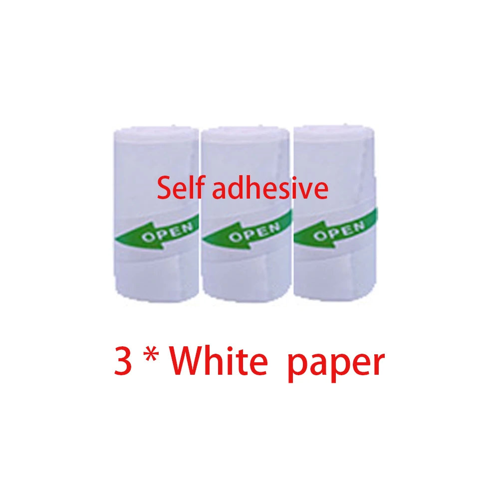 57 mm Thermal Label and Colour Paper Rolls, 6 m per Roll