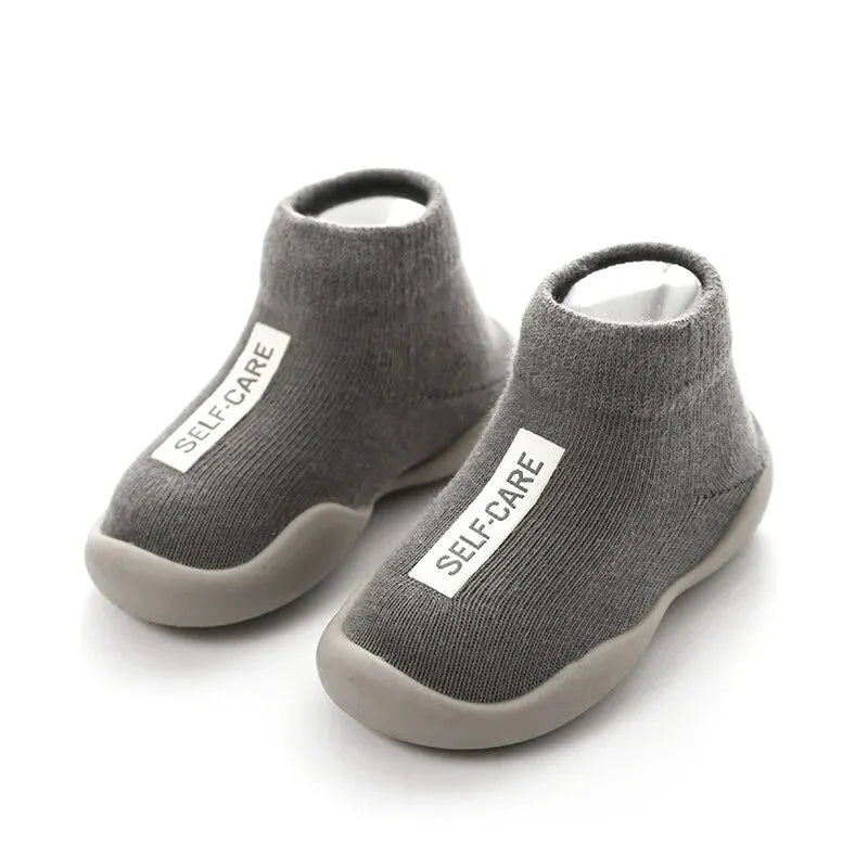 Soft Sole Baby Shoes for First Walkers Knit Booties