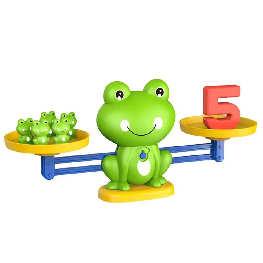 Frog Balance Scale Maths Activity Toy
