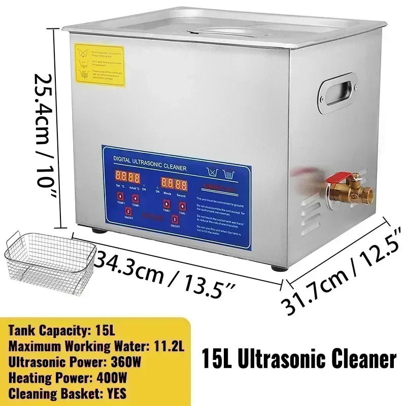Ultraschallreiniger 1,3L–30L 40kHz Tiefenreinigungsgerät
