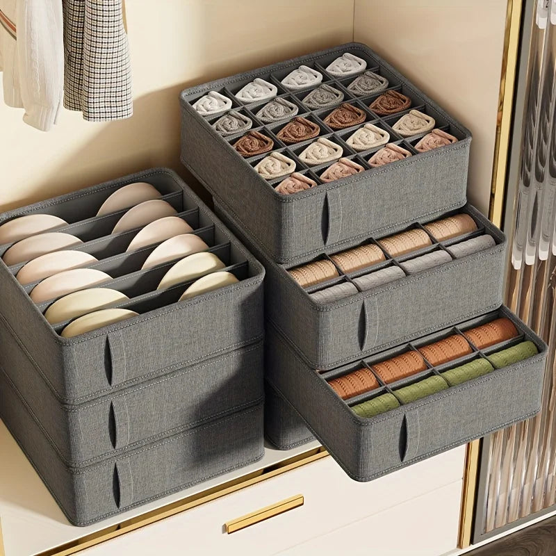 Drawer Organizer for Underwear, Socks and Clothing