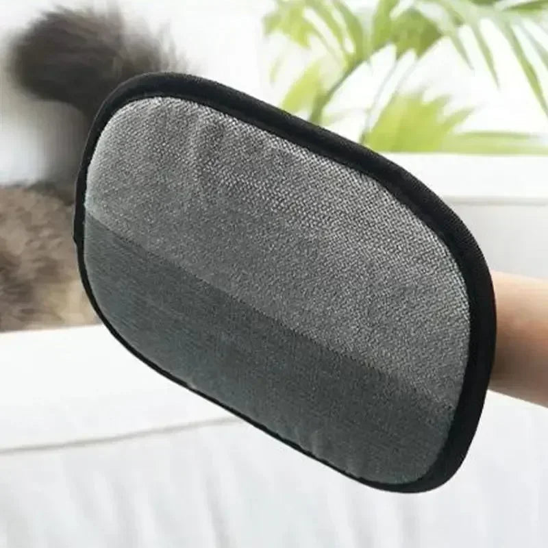 Efficient Pet Hair Cleaning Gloves Depilation Brushing Tools For Dog Cat Grooming Soft Brush Removes Hair From Sofa Carpet