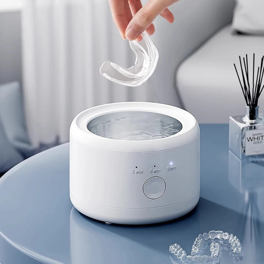 Ultrasonic Cleaner for Jewelry, Glasses & Dentures USB Rechargeable