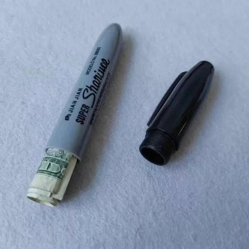 Multi-Function Hidden Compartment Marker Pen
