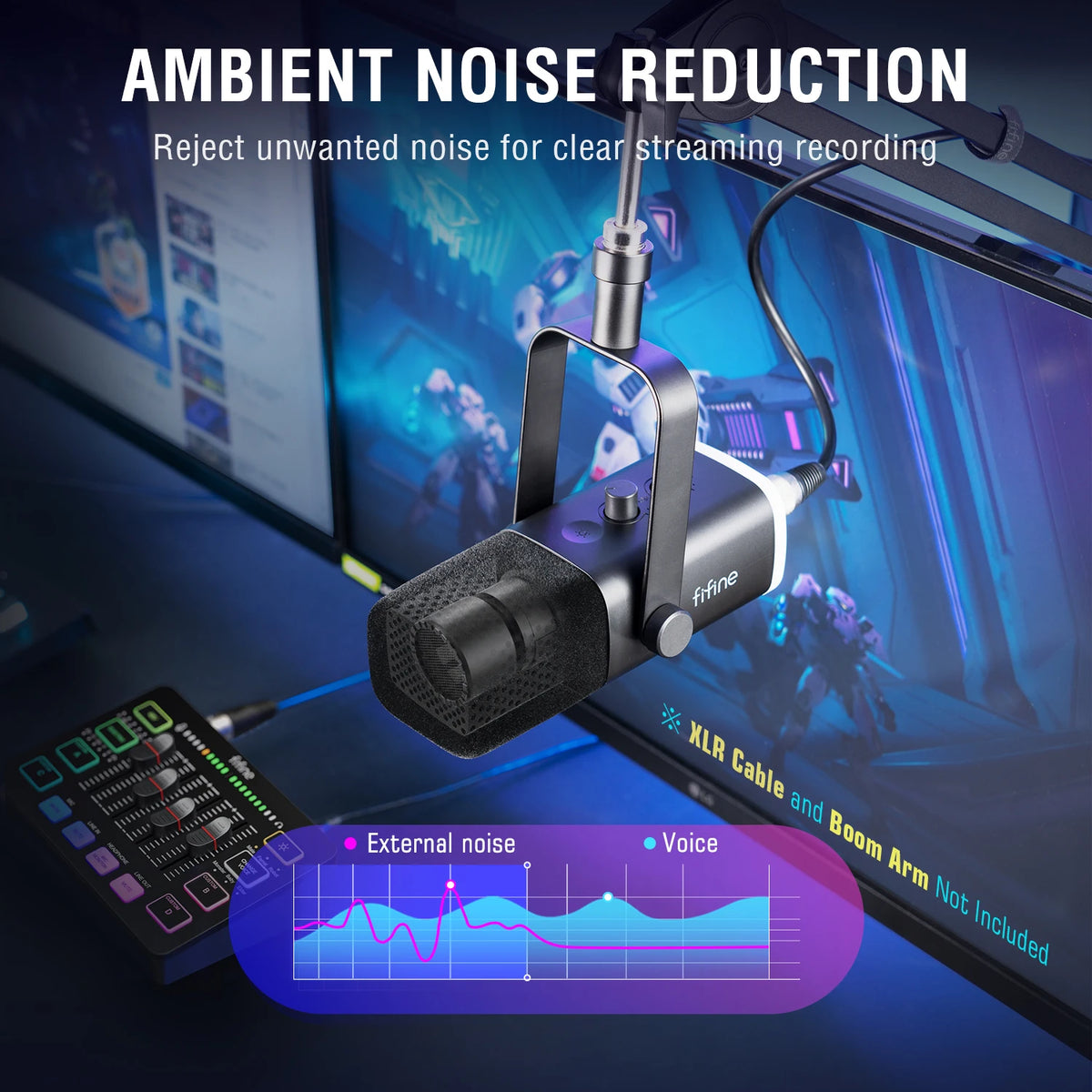 AM8 USB and XLR Dynamic Microphone