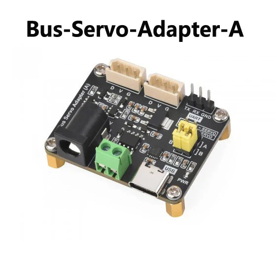 Bus-Servo-Adapter-A board with original connectors and markings