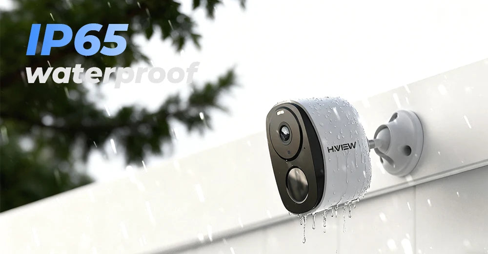 2-Pack Wireless Outdoor Security Camera 2K 3MP with Spotlight, Siren, 2-Way Audio, Solar Power
