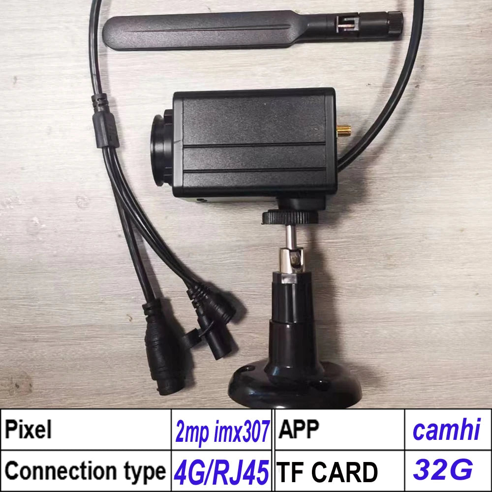 2MP IMX307 Starlight Teljes Színes Éjjellátó Vezeték nélküli IP Kamera