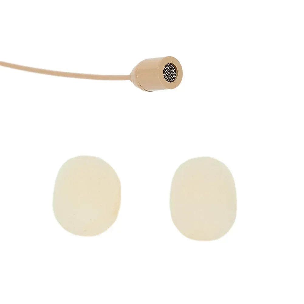 Single-Ear Headworn Condenser Microphone for Shure and Audio Technica