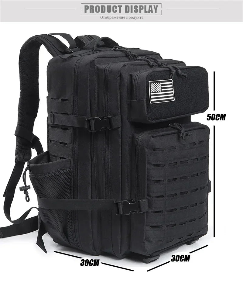 Тактически раници 25L/45L с държач за бутилка вода