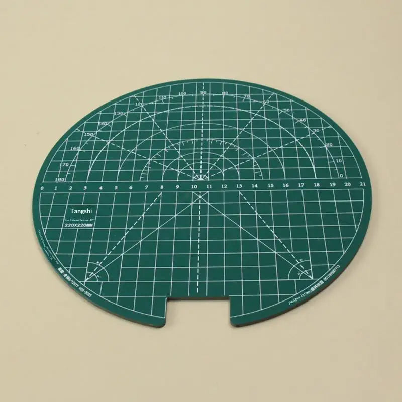 Rotating Table-Tennis Rubber Cutting Mat Set