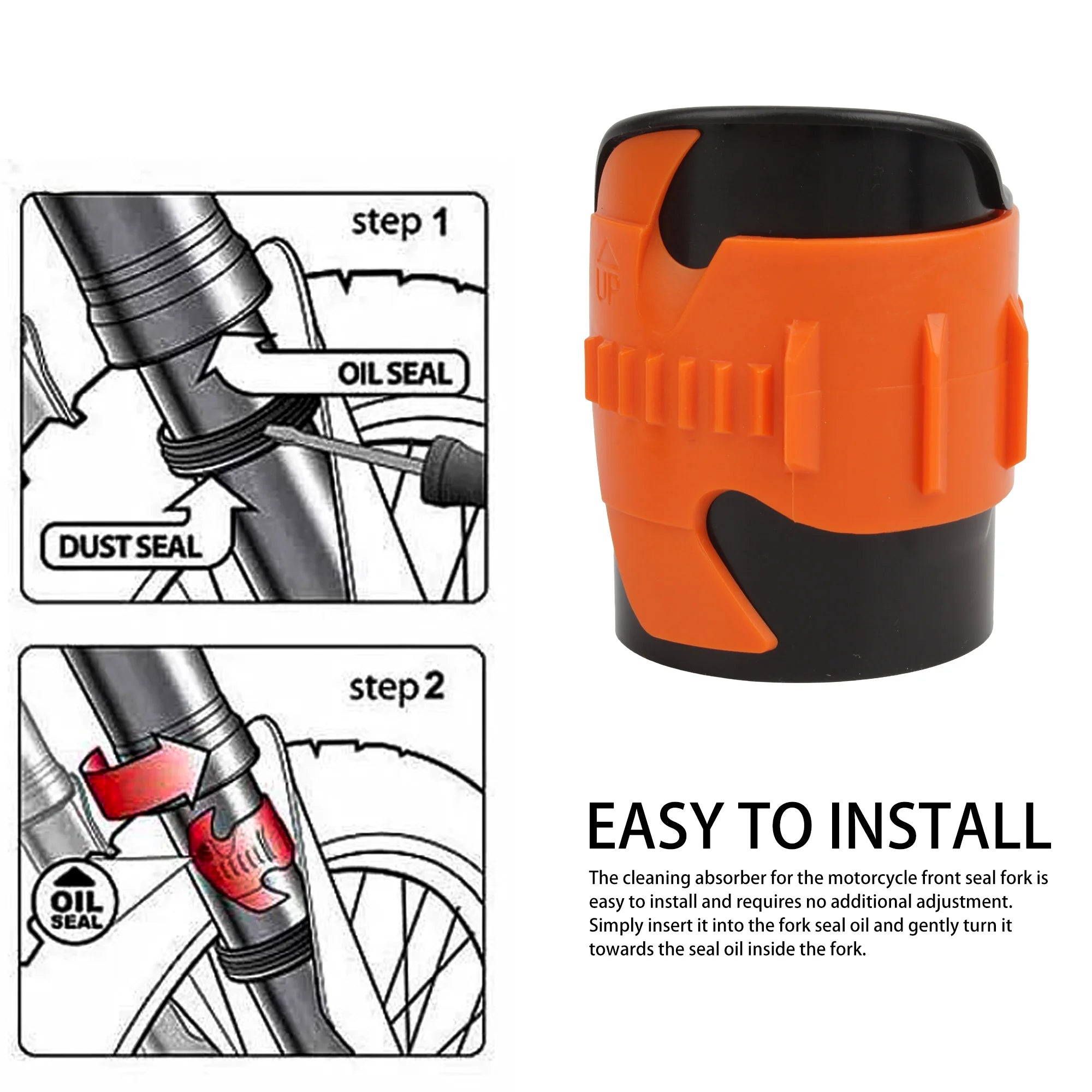 Dirt Pit Bike Front Shock Absorber Cleaner Tool For Motorcycle ATV Suspension Maintenance Kit Professional Motocross Accessories