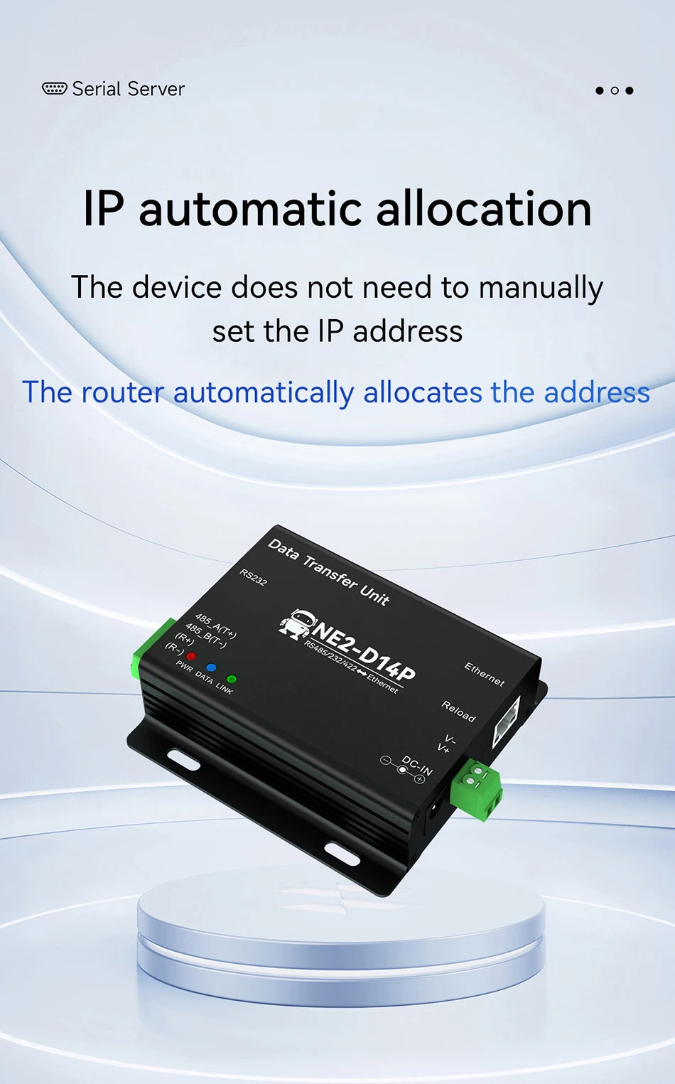 NE2-D14P Πύλη Serial-to-Ethernet