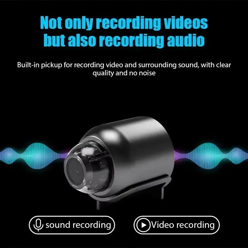 Mini 1080P Wireless Surveillance Camera with Night Vision
