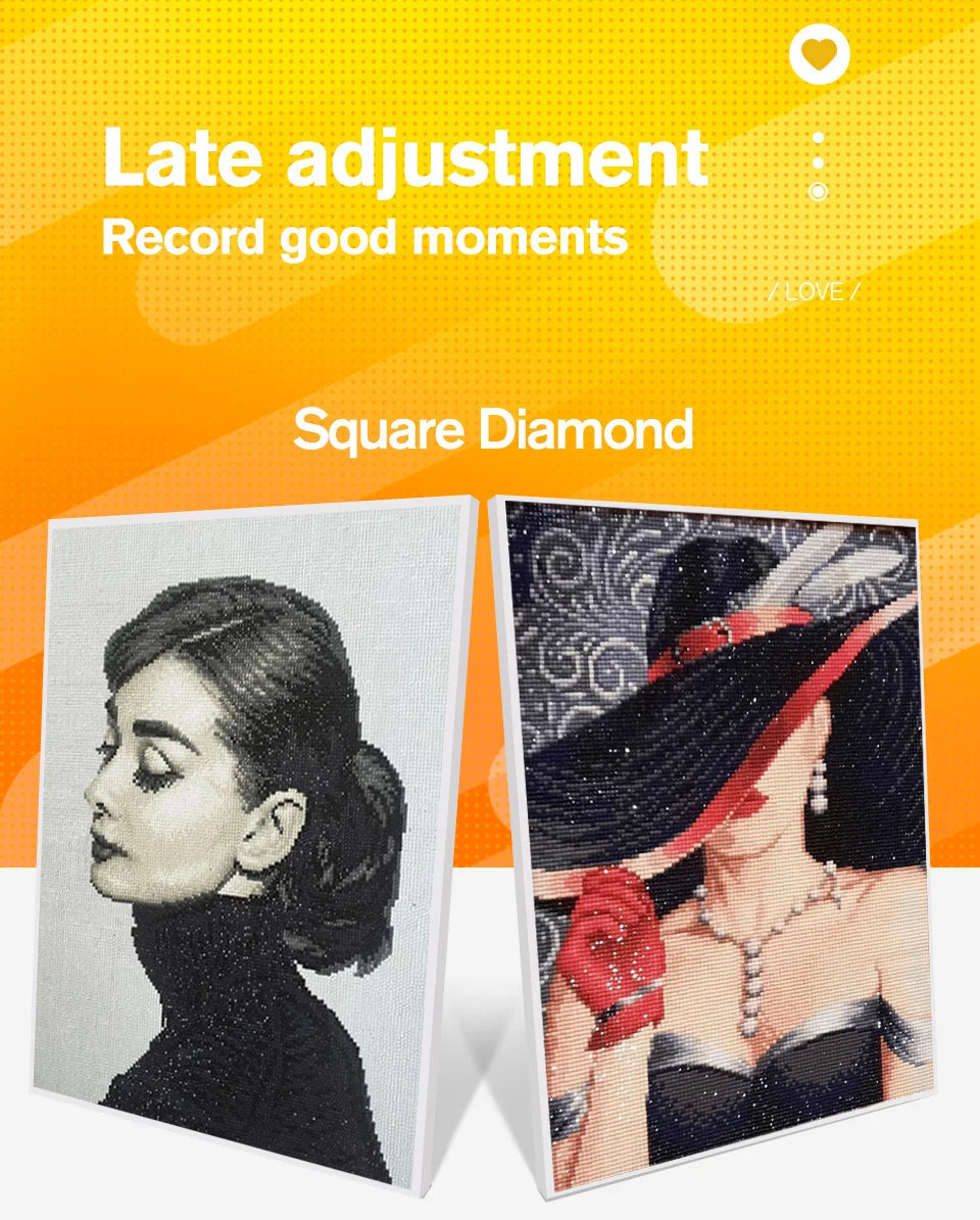 Customizable Diamond Mosaic With Your Own Photo