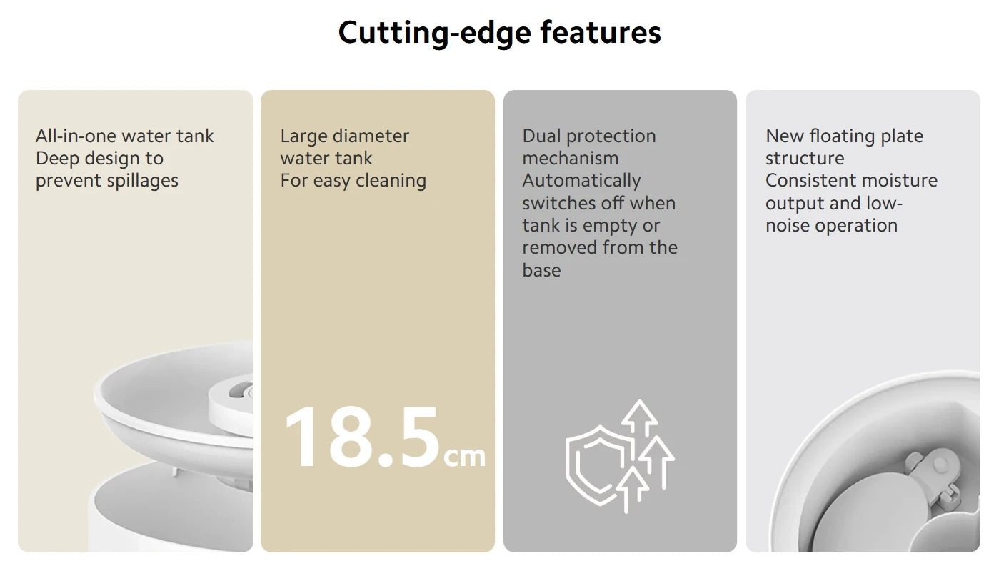 Xiaomi Smart Antibacterial Humidifier 2 4.5L UV-C Mist Control