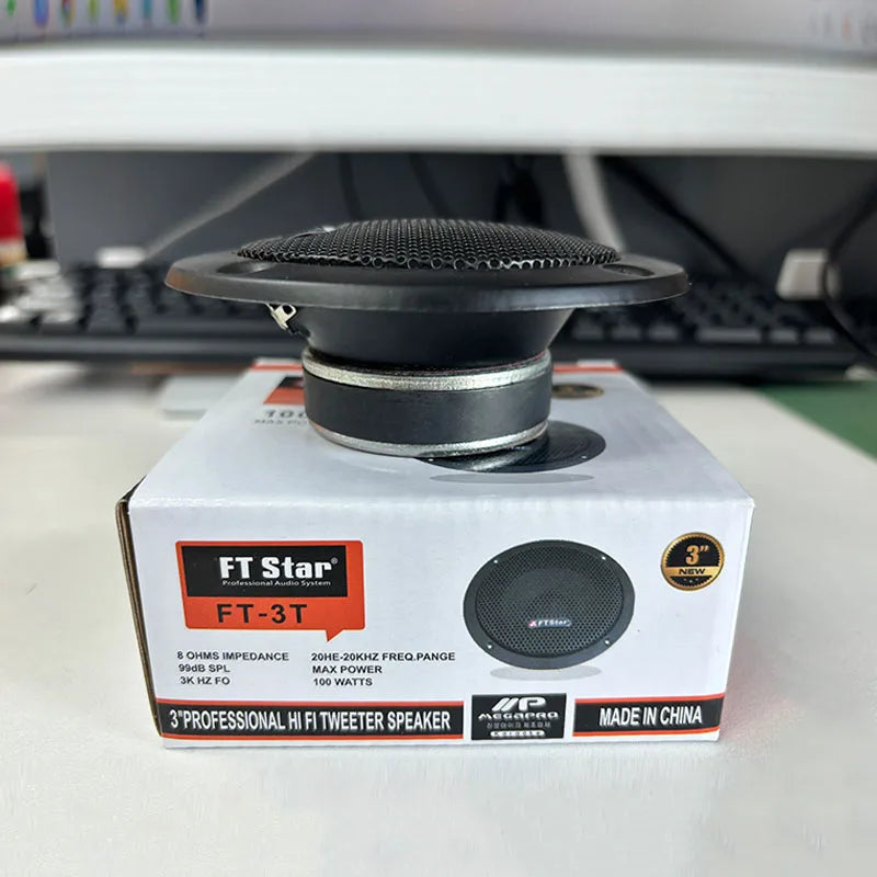3 4 5 inch Car Speakers Max.100W/120W/150W Auto Door Audio Tweeter High Quality Full Range Frequency Loudspeaker