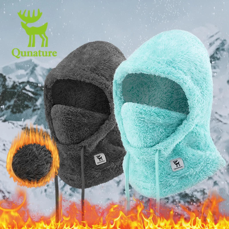 Winter Ski Mask Balaclava Full Face Fleece Hood Neck Warmer