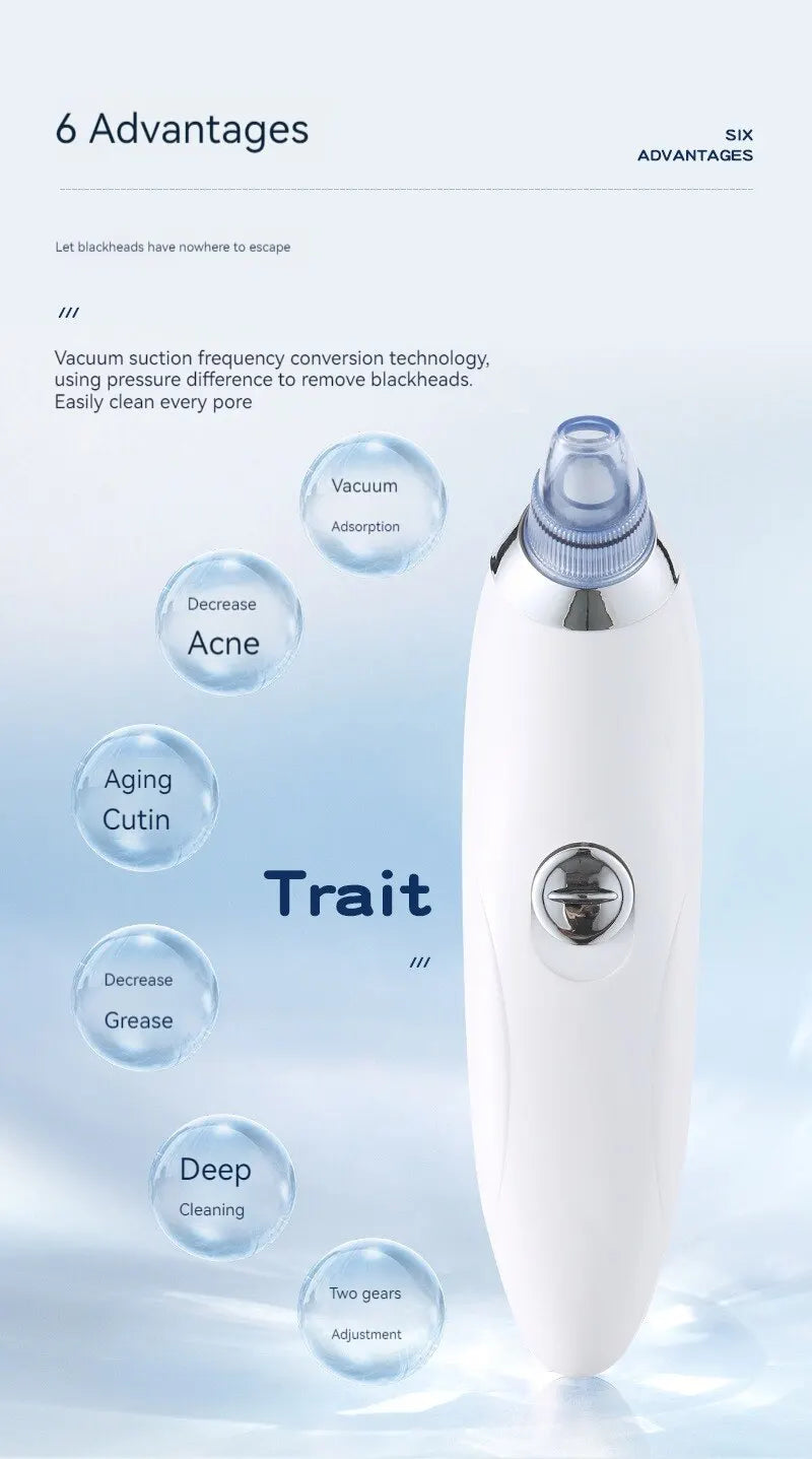 Elektrisk fjernelse af hudorme porerensningsværktøj