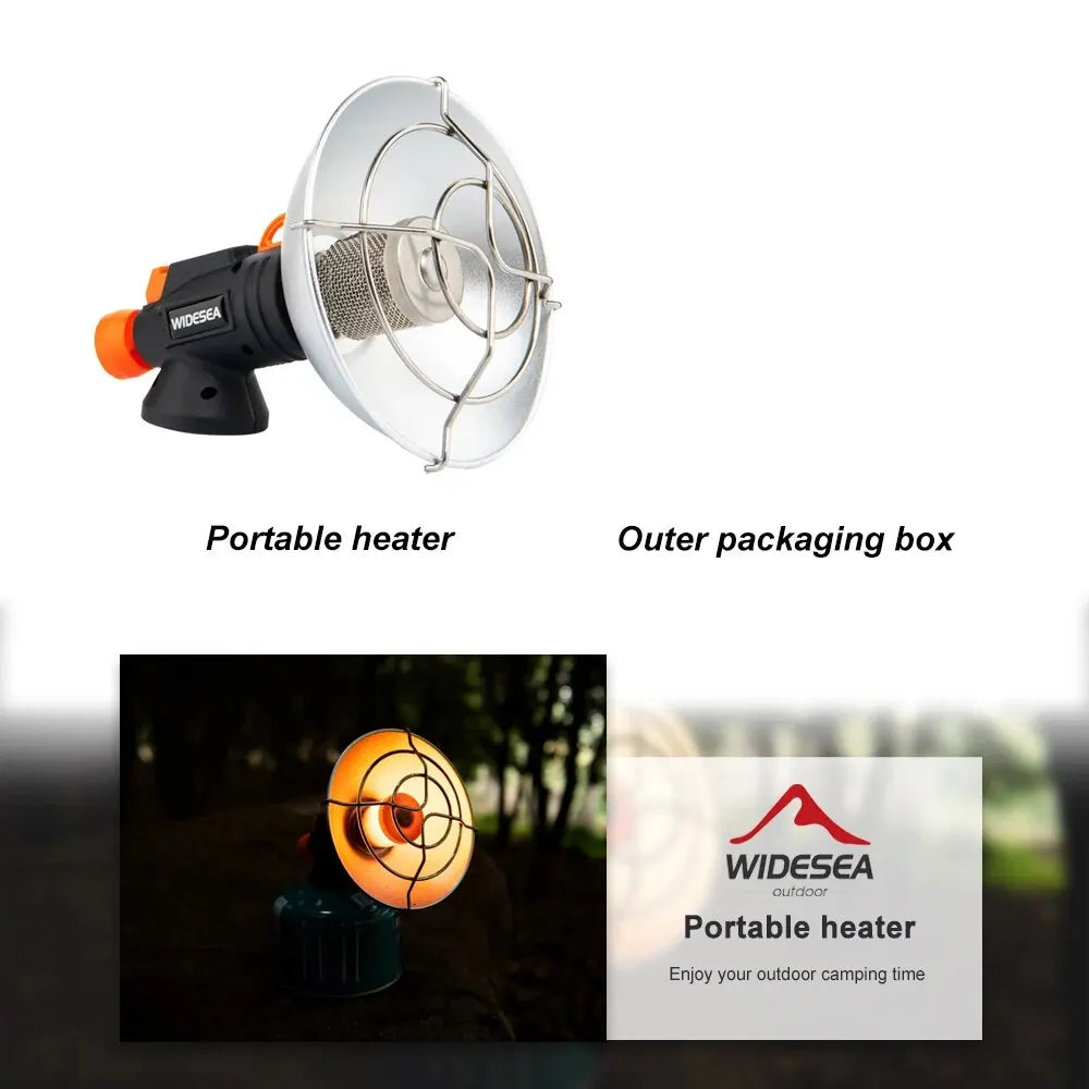 Portable Stainless Steel Camping Heater Burner
