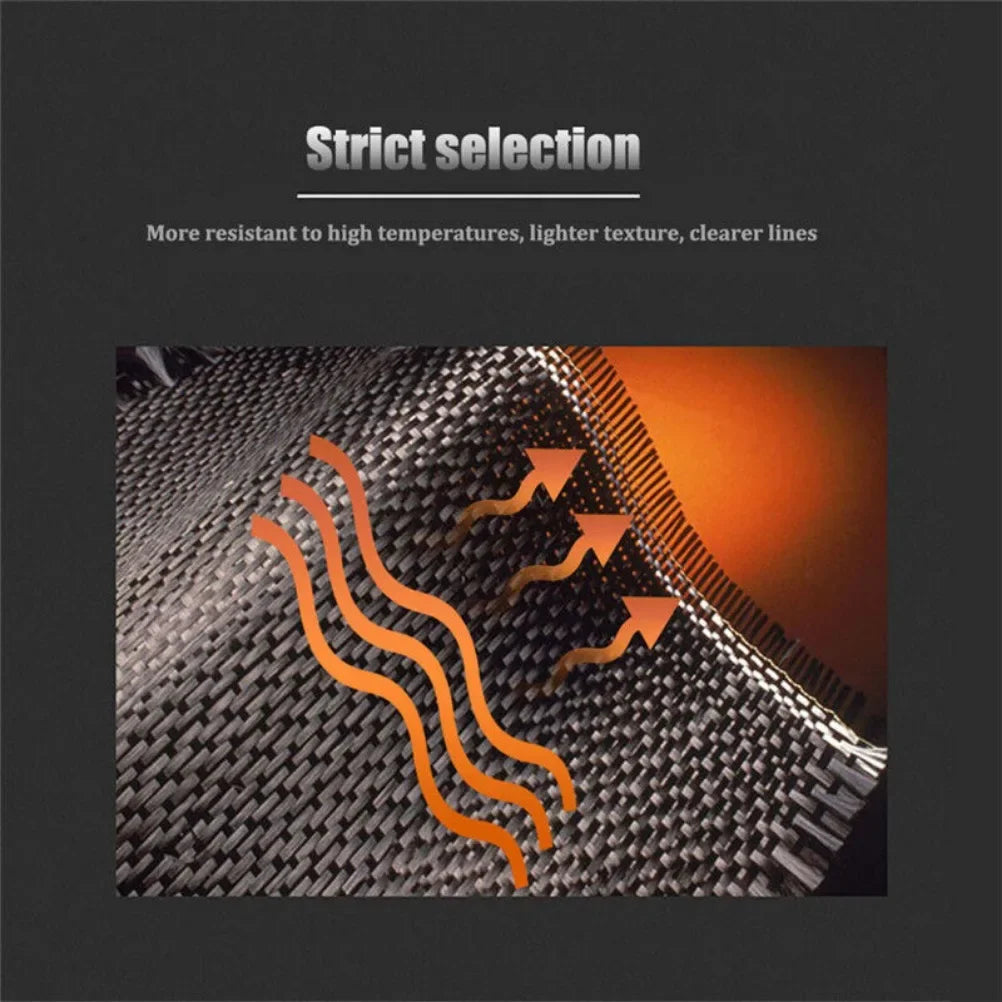 Carbon Fiber Steering Wheel Ring Trim for Audi A4 A6 Q5 Q7 A3