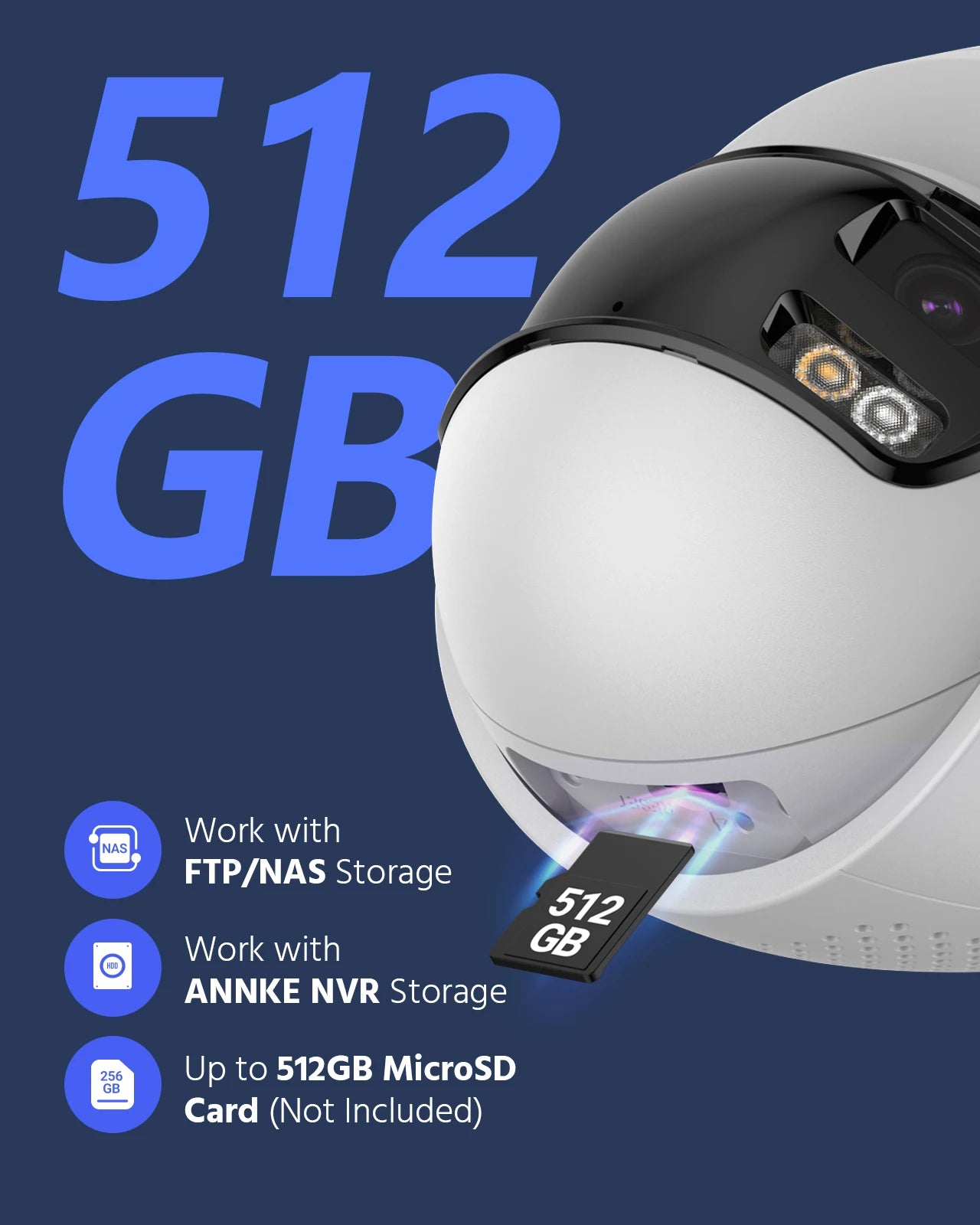 ANNKE 180° 8MP Dual Lens PoE Outdoor Security Camera
