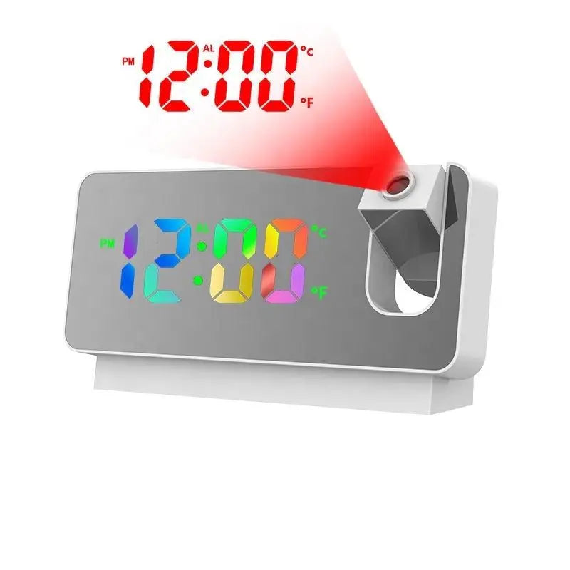 Rotating Projection Alarm Clock