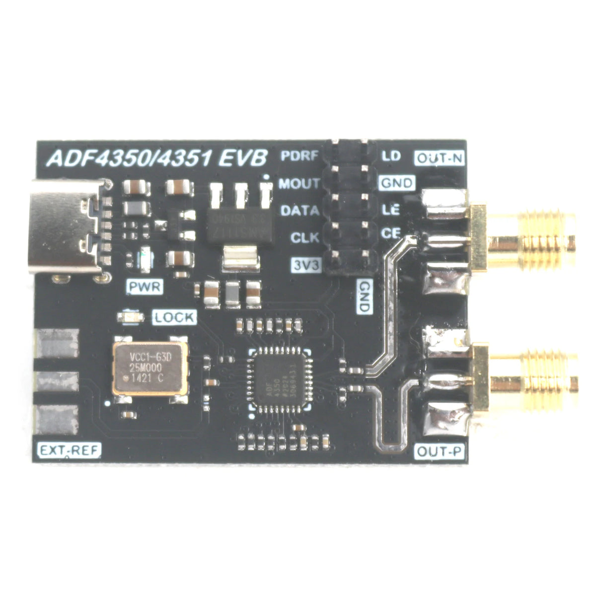 ADF4350 ja ADF4351 RF-lähdelevyt