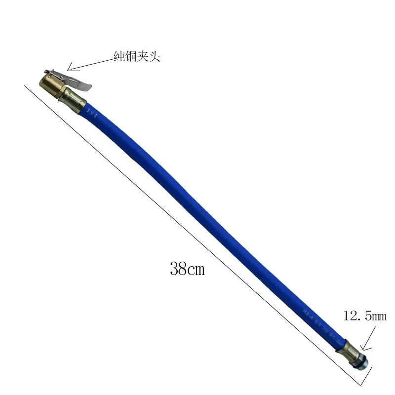Replacement Tyre Inflator Hose, 38/48/55cm