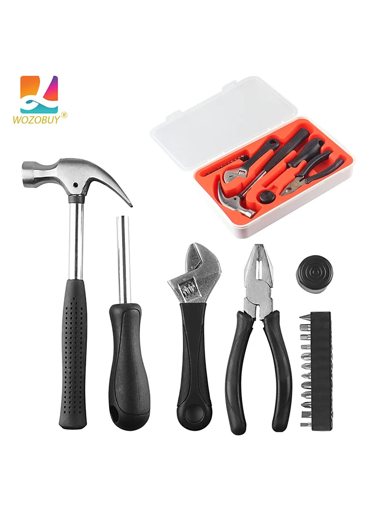Household Hand Tool Kit with Case