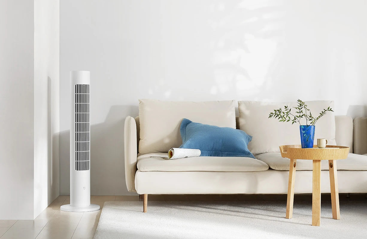 MIJIA Smart Tower Fan 2 with 150° Oscillation & App Control