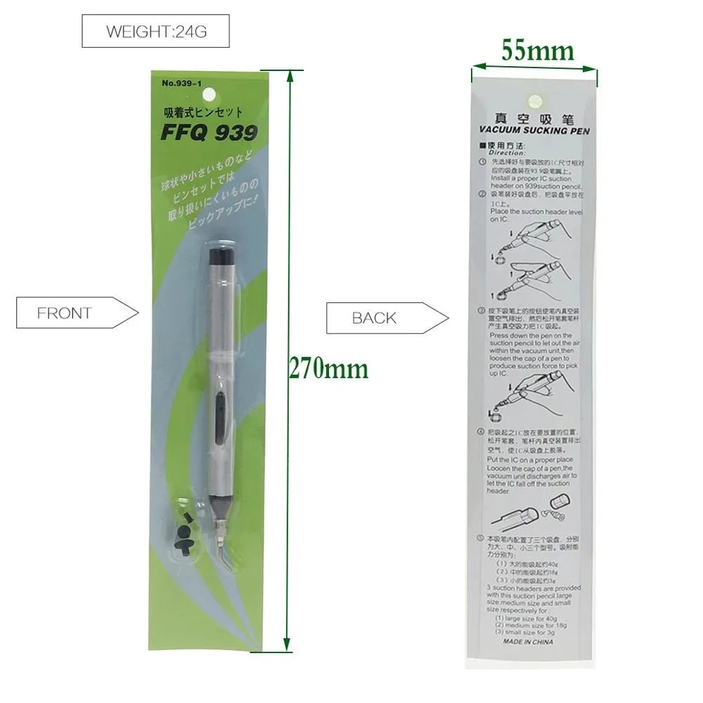 Vacuum Pickup Pen for IC and SMD Components