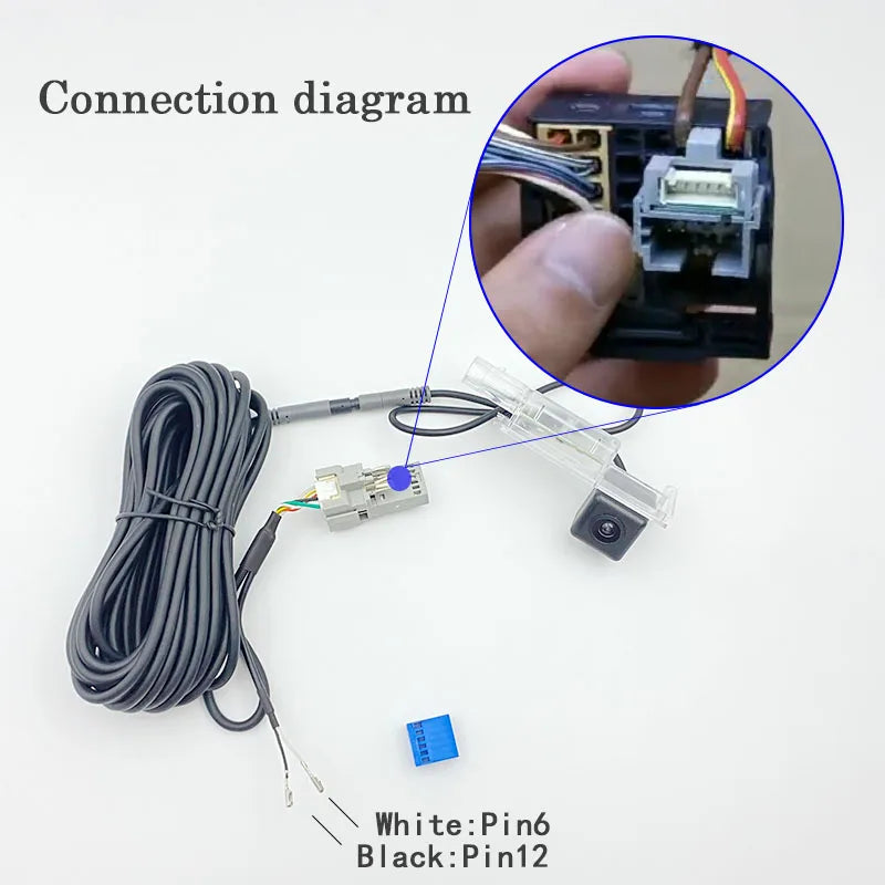 Rear Reversing Camera with Dynamic Trajectory